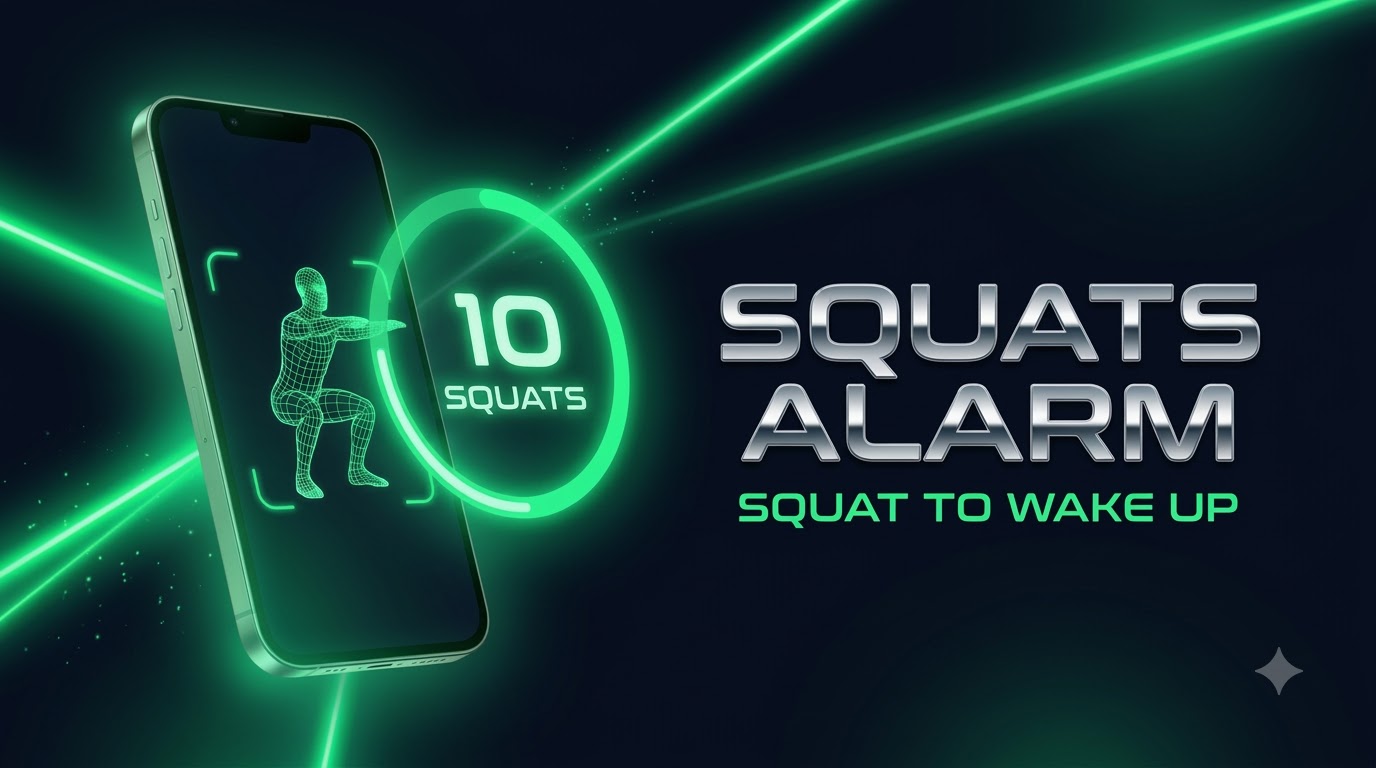 Squat Alarm Android App Showcase