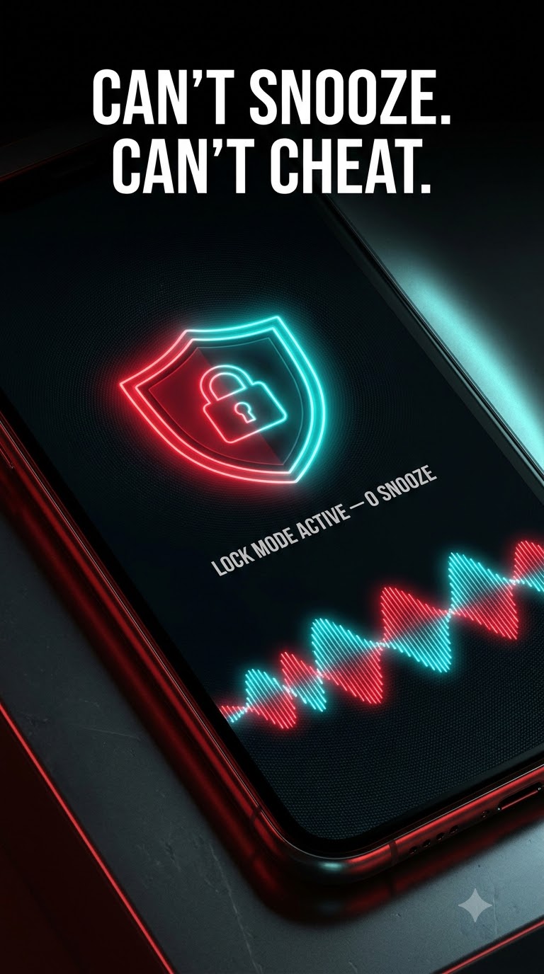 Alarm Lock Mode Active Screen